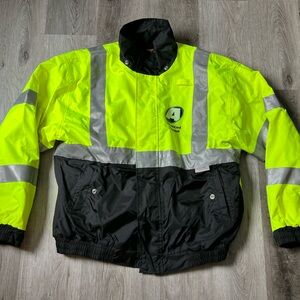 Men’s High-vis Winter Coat by Reflective Apparel Size XL.
